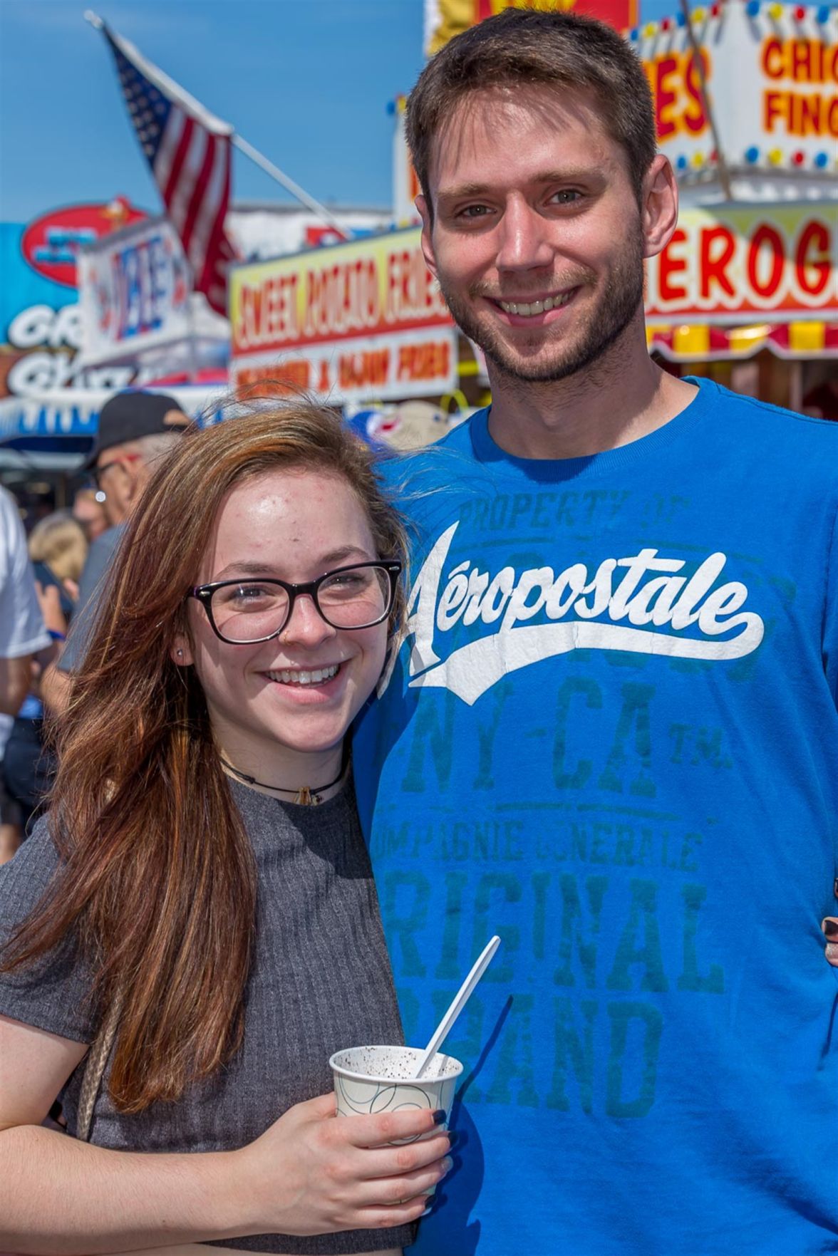 Smiles on Sunday at the Erie County Fair